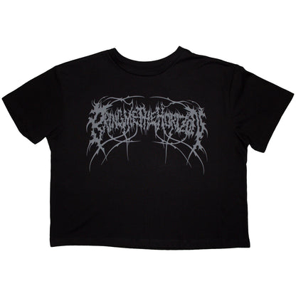 Bring Me The Horizon Women's Crop Top - Metal Logo Genxsis