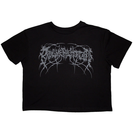 Bring Me The Horizon Women's Crop Top - Metal Logo Genxsis