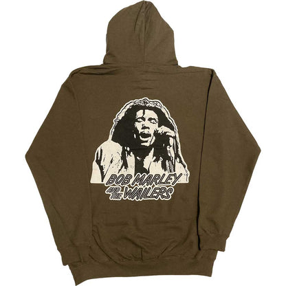 Bob Marley Hoodie - One Love Wailers Mic Photo