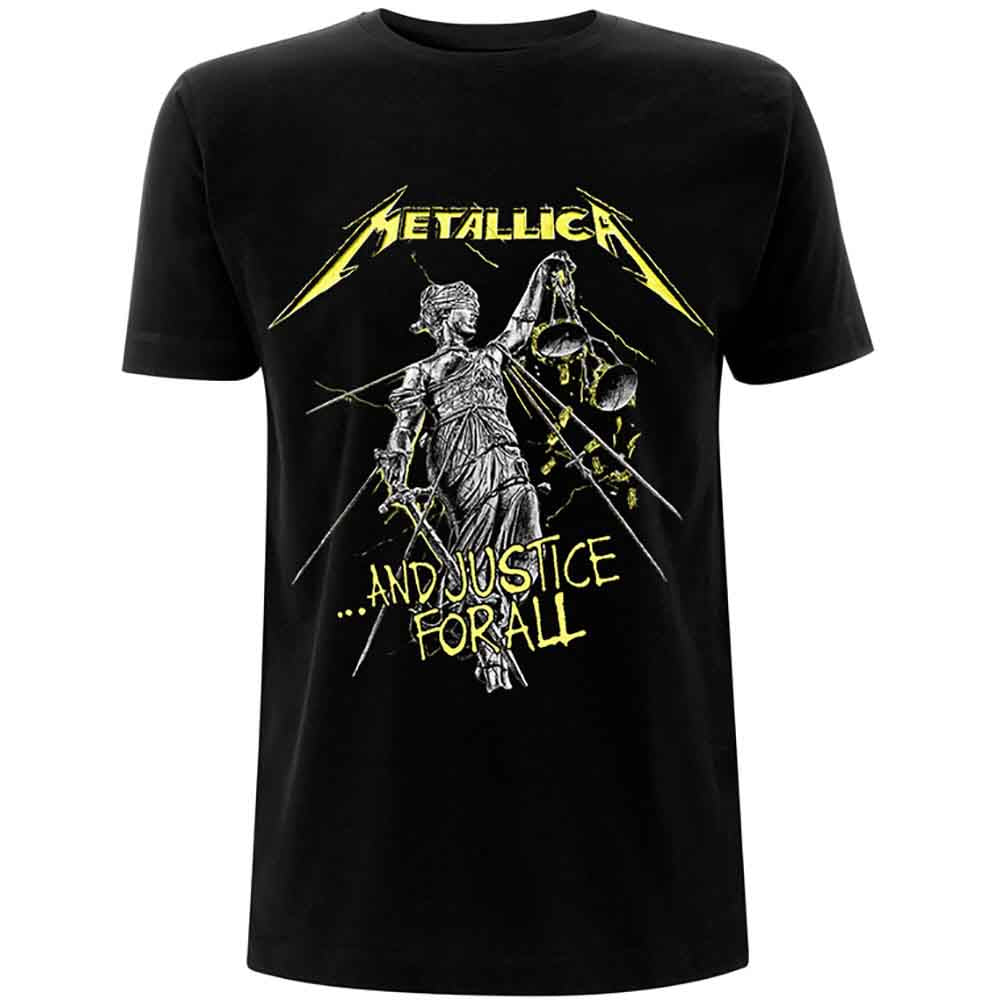 Metallica T Shirt - And Justice For All Tracks
