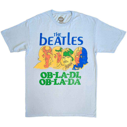 The Beatles Black T Shirt - Vtge Ob La Di