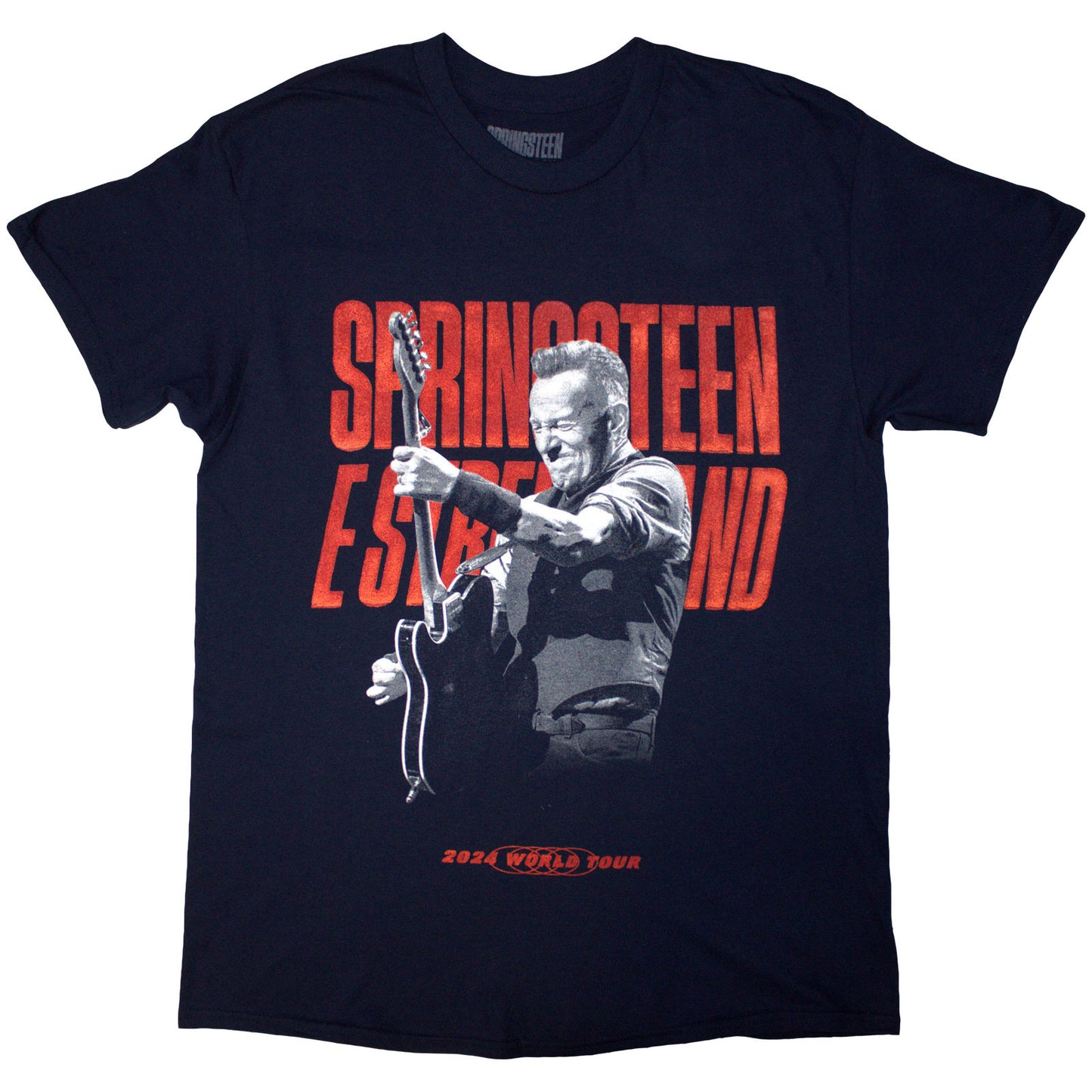 Bruce Springsteen T Shirt - Tour '24 Guitar Photo