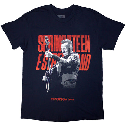 Bruce Springsteen T Shirt - Tour '24 Guitar Photo