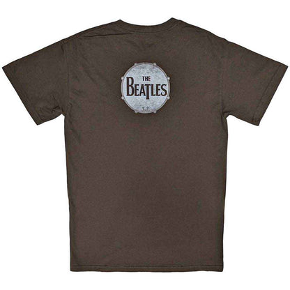 The Beatles Brown T Shirt - Vtge With Beatles