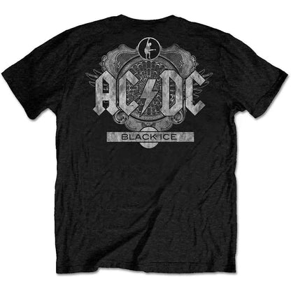 AC/DC T Shirt - F&B Packaged Black Ice