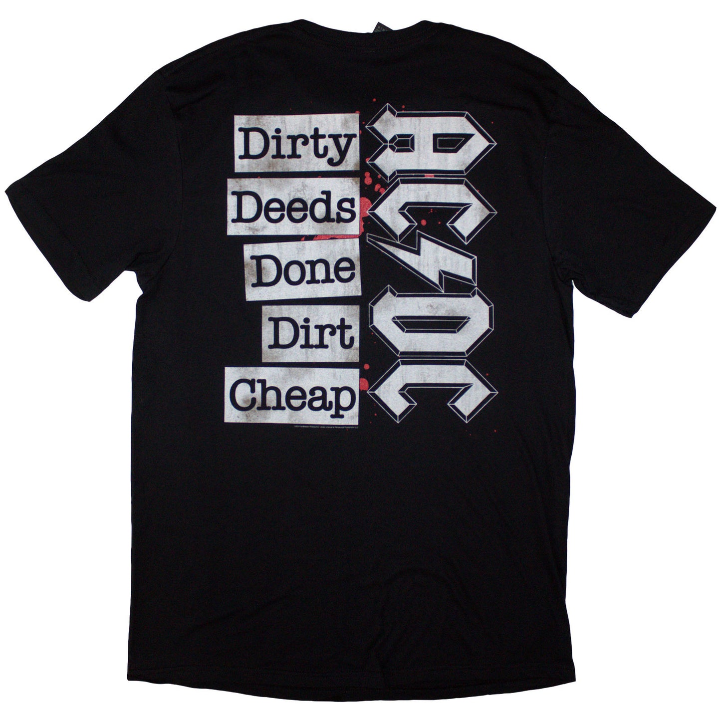 AC/DC T Shirt - Mini Logo / Dirty Deeds