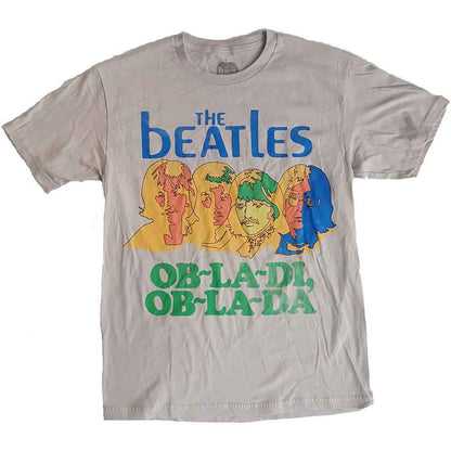 The Beatles Grey T Shirt - Vtge Ob La Di