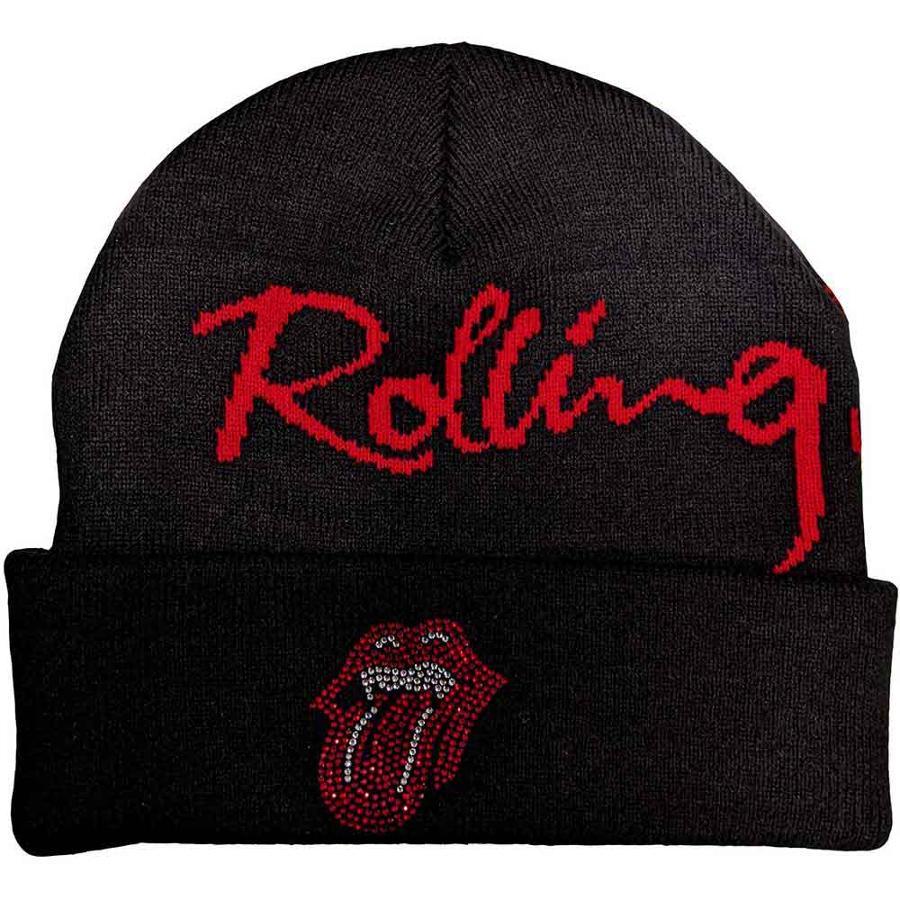 The Rolling Stones Beanies - Embellished Classic Tongue