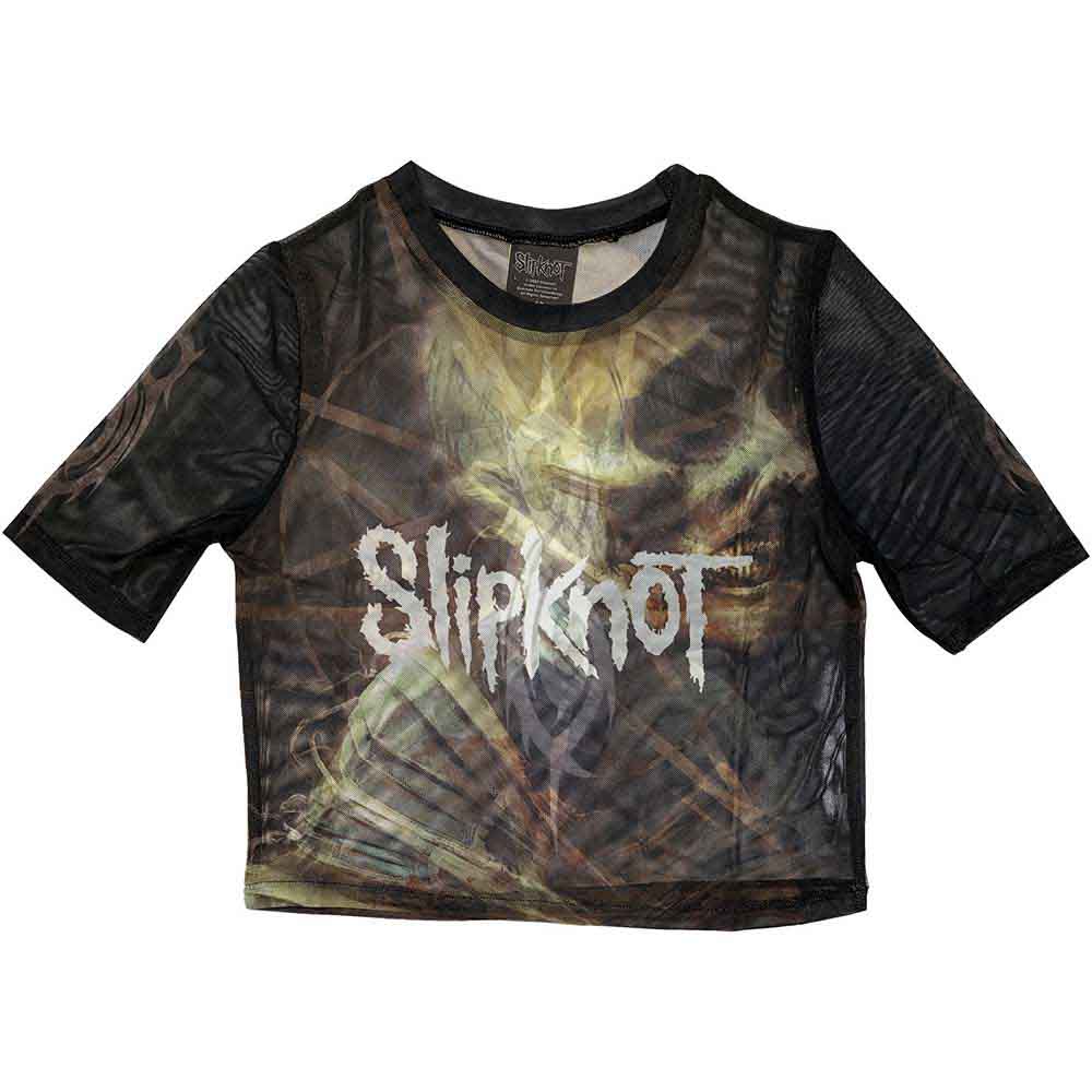 Slipknot Women's Short Sleeve Crop Top - Tesf Profile