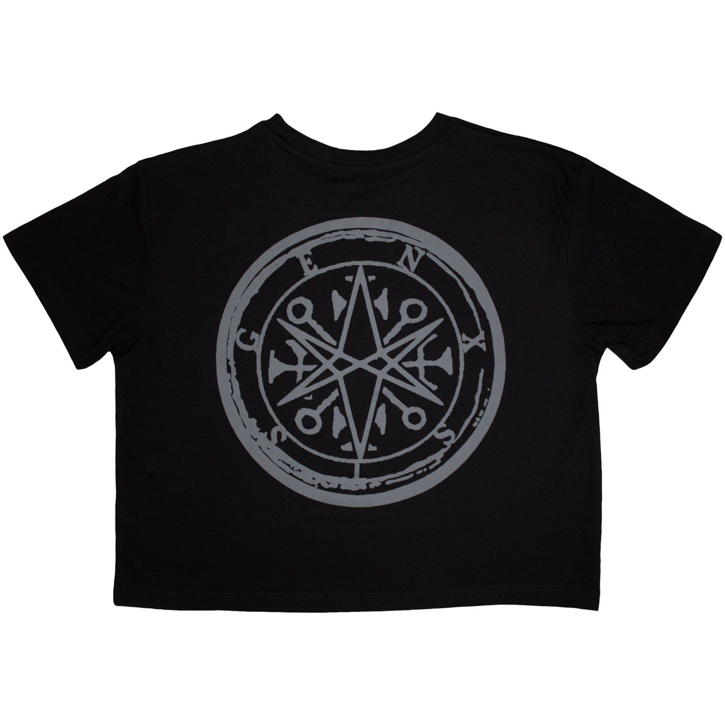 Bring Me The Horizon Women's Crop Top - Metal Logo Genxsis