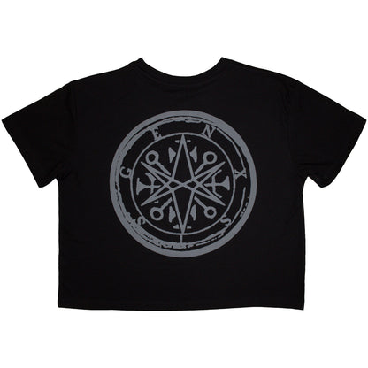 Bring Me The Horizon Women's Crop Top - Metal Logo Genxsis