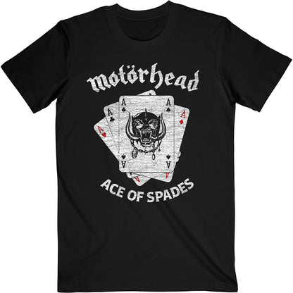 Motorhead T Shirt - Flat Warpig Aces