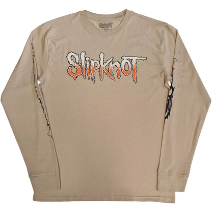 Slipknot Long Sleeve T Shirt - TESF Logo Barcode