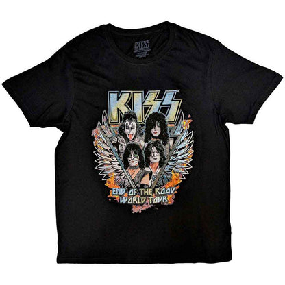 Kiss T Shirt - End Of The Road Wings