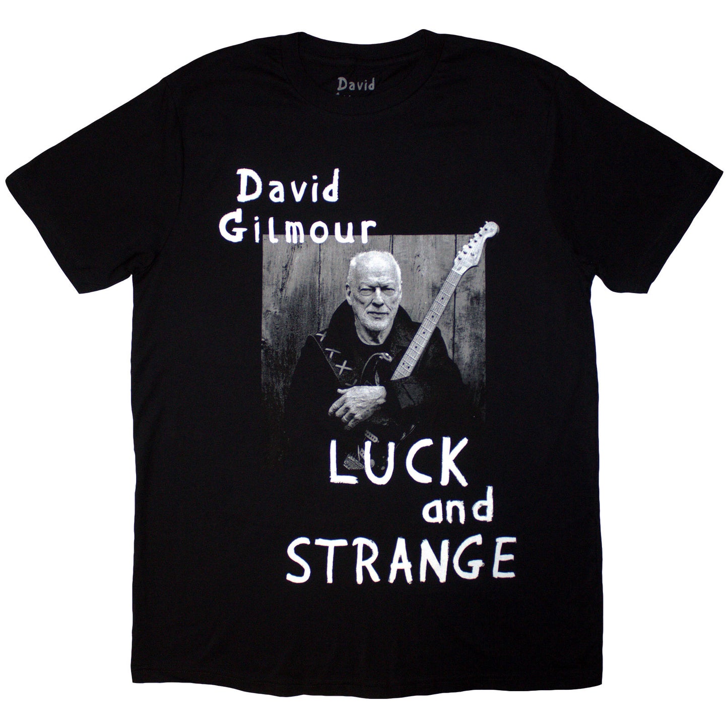 David Gilmour T Shirt - Luck & Strange Portrait