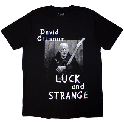 David Gilmour T Shirt - Luck & Strange Portrait