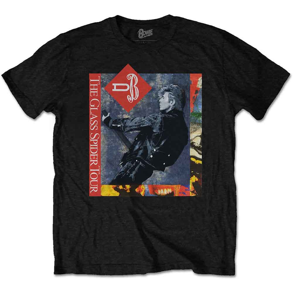 David Bowie T Shirt - Glass Spider Tour
