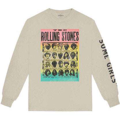 The Rolling Stones Long Sleeve T Shirt - Some Girls