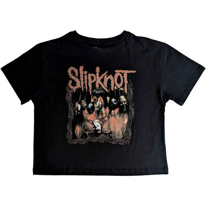 Slipknot Woman's Crop Top - Band Frame
