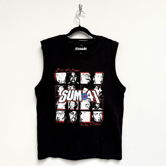 Sum 41 Vest Top - All Killer No Filler Tracklist