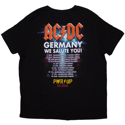 AC/DC T Shirt - PWR Up Germany EU Tour '24