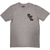 James Bond Grey T Shirt - No Time To Die & Logo