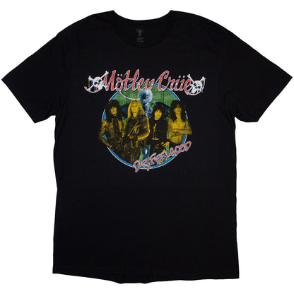 Mötley Crüe T Shirt - Dr Feelgood Circle Photo