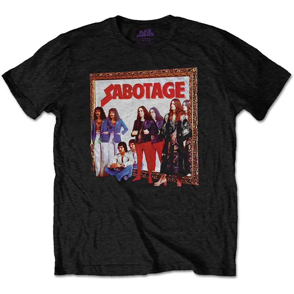 Black Sabbath T Shirt - Sabotage