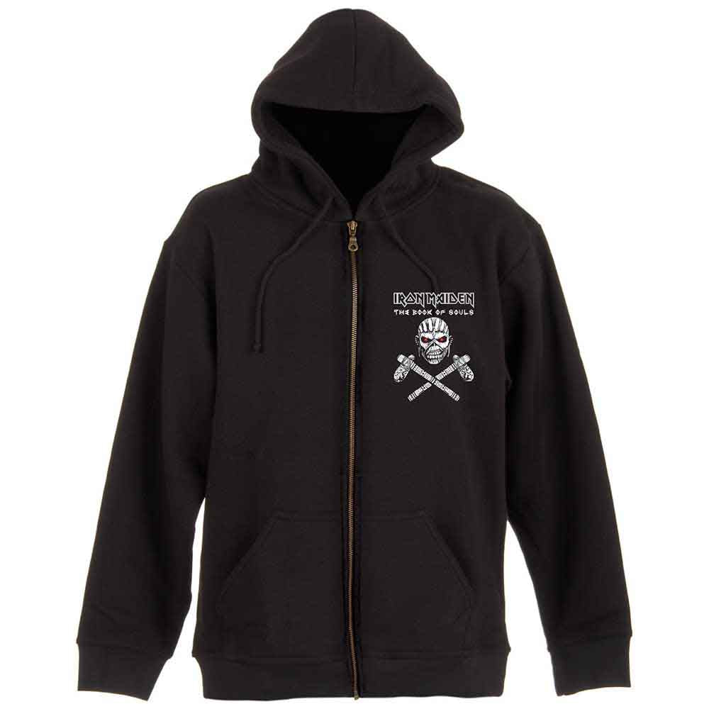 Iron Maiden Zip Hoodie - Eddie Axe