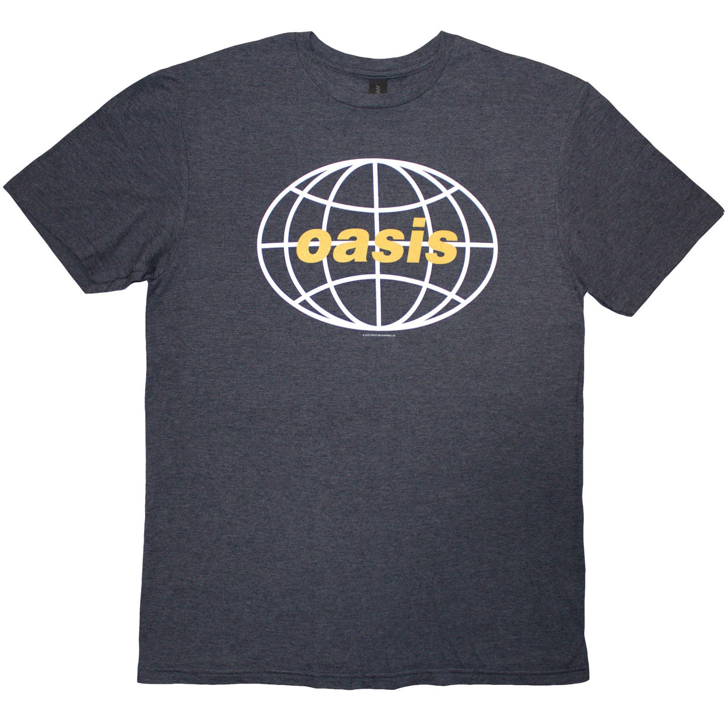 Oasis Navy T Shirt - 1998 World Tour - USA/Canada
