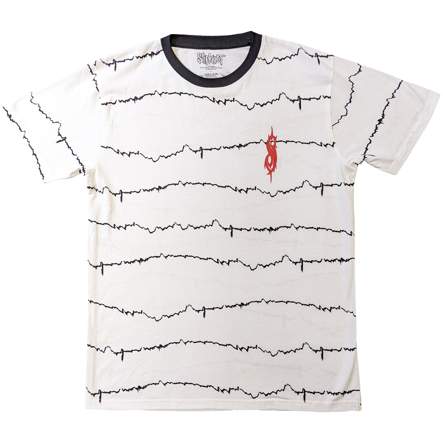 Slipknot T Shirt - Tesf Tribal-S & Barcode Ringer