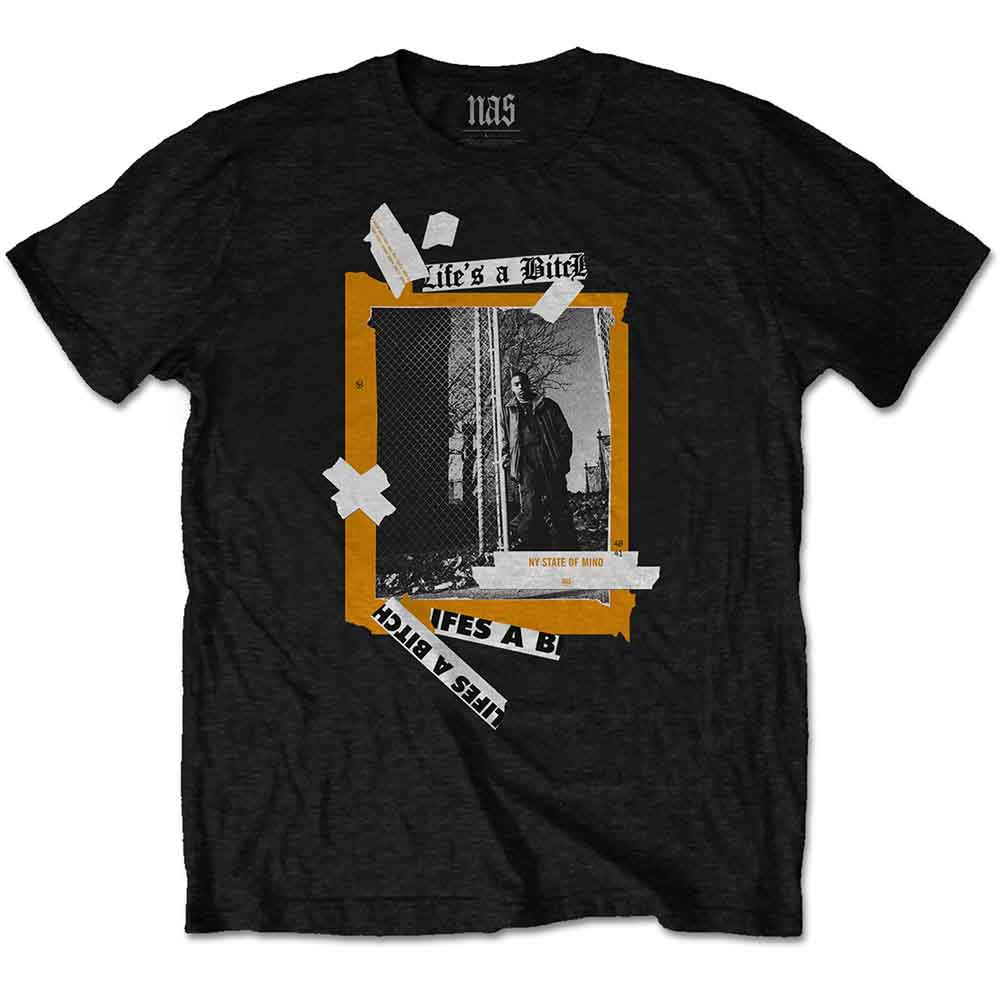 Nas T Shirt - Life's A Bitch