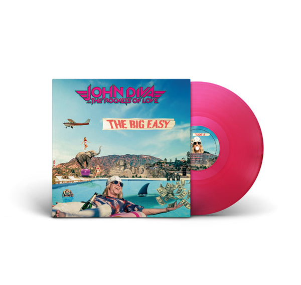 John Diva & The Rockets Of Love LP - The Big Easy (Pink Vinyl) | Buy Now For 47.99