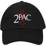 Tupac Baseball Caps - Cross Logo