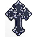 Tupac Patches - Iron On - Cross