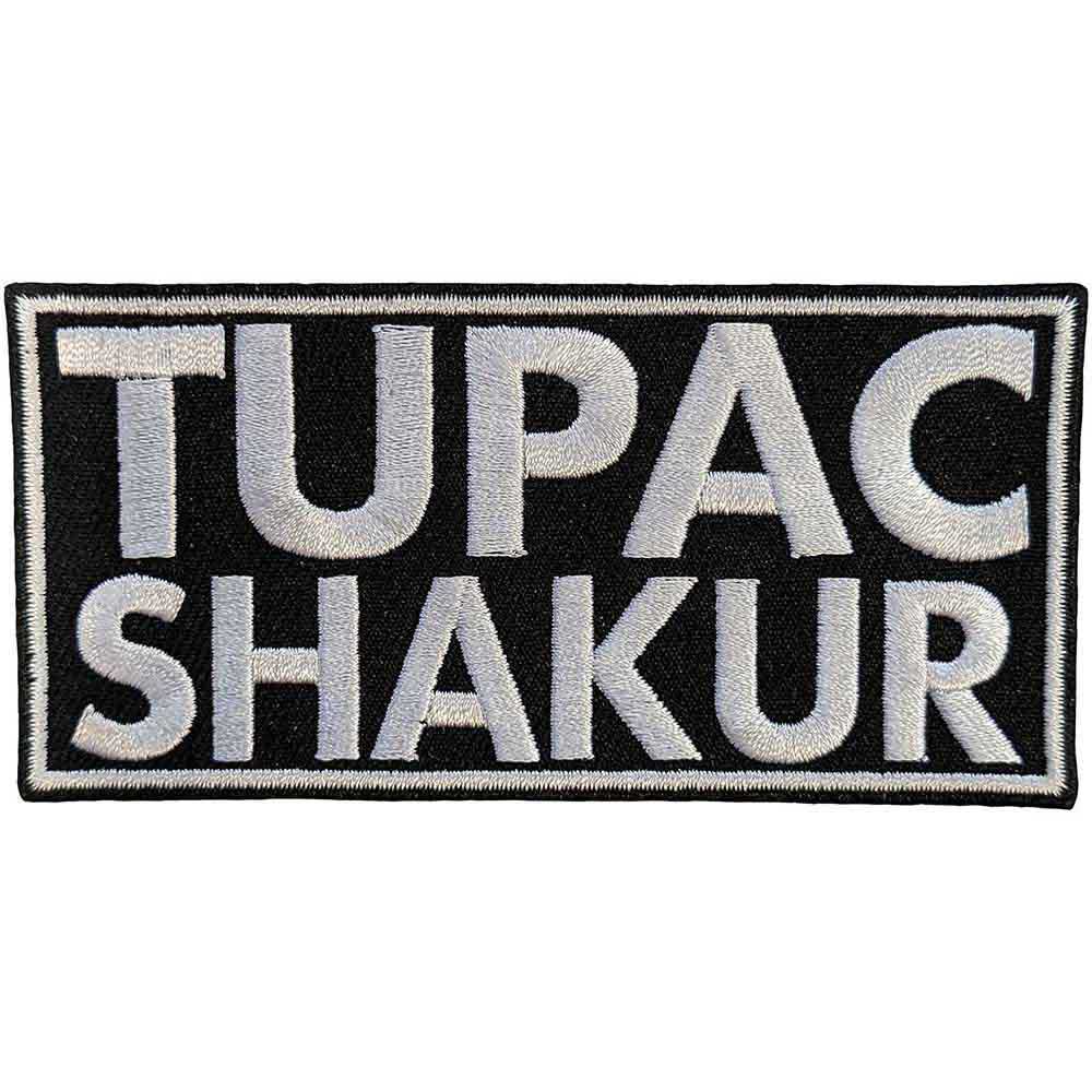 Tupac Patches - Iron On - Text Logo