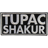 Tupac Patches - Iron On - Text Logo