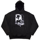 Tupac Stone Wash Pullover Hoodie - Spray Photo Stone Wash