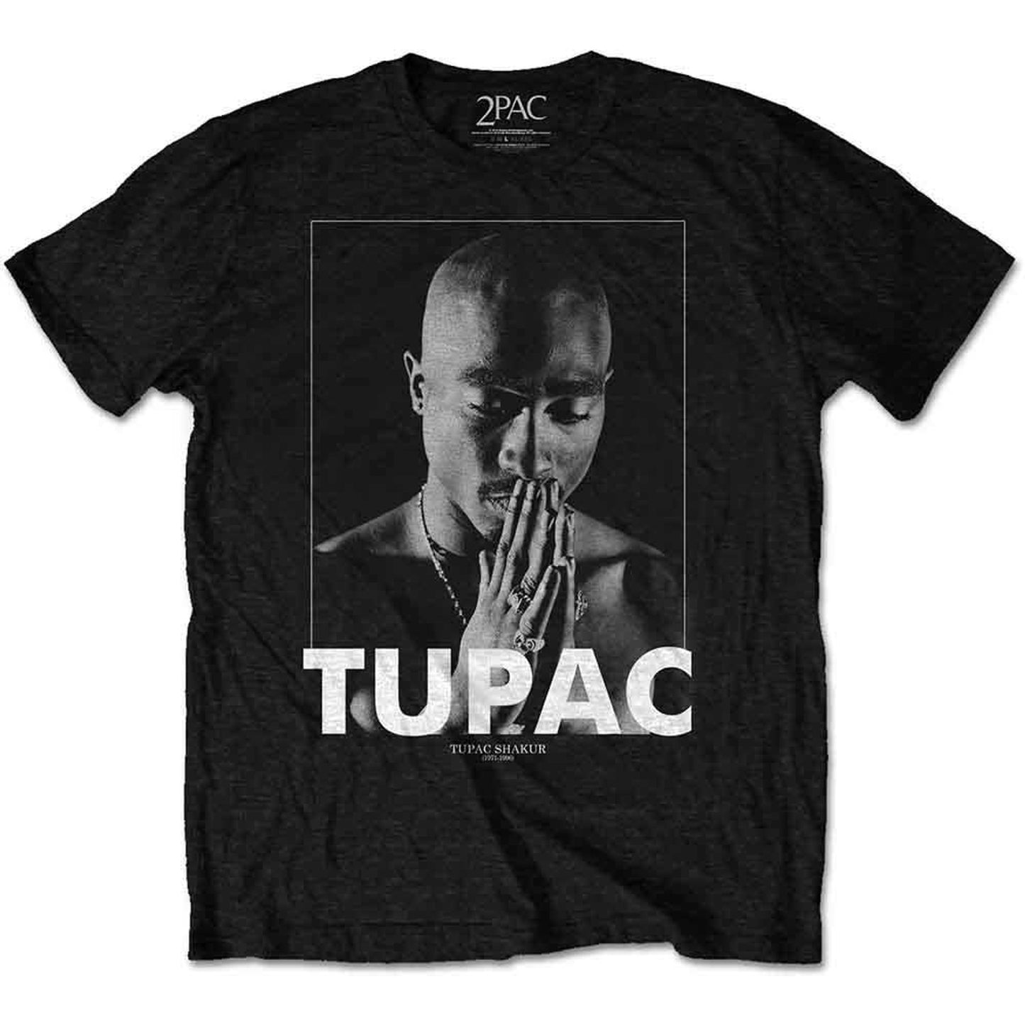 Tupac Black T Shirt - Praying