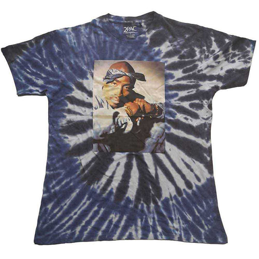 Tupac T Shirt - Photo Swirl