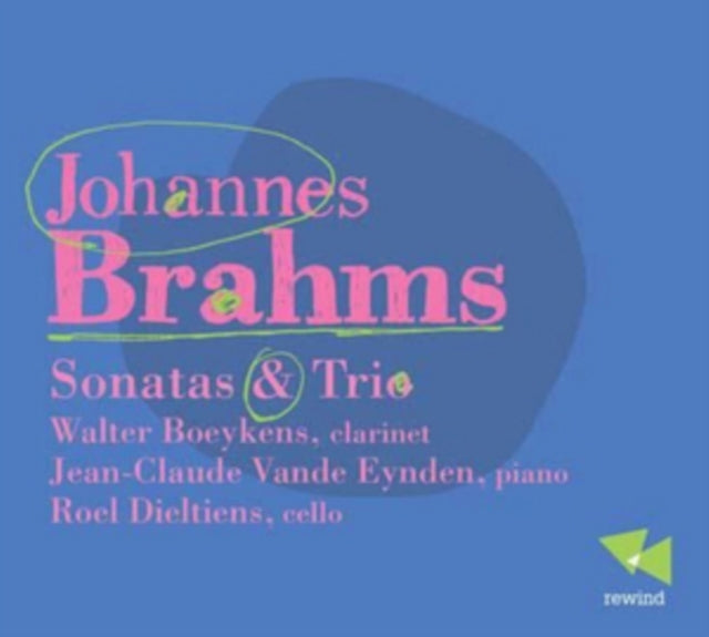 Walter Boeykens CD - Brahms/Sonatas & Trio