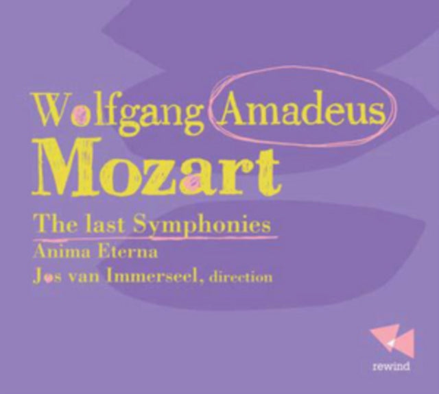 Anima Eterna CD - Mozart/The Last Symphonies
