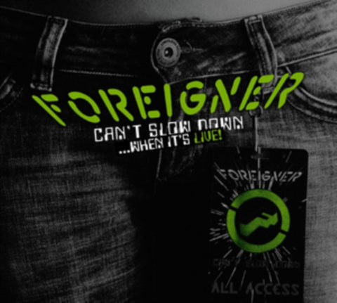 Foreigner LP - Can't Slow Down - When It's Live