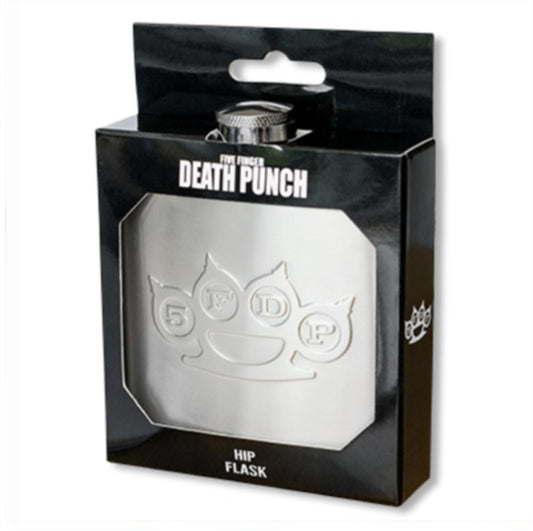 Five Finger Death Punch Hip Flask - Five Finger Death Punch Knuckles Hip Flask