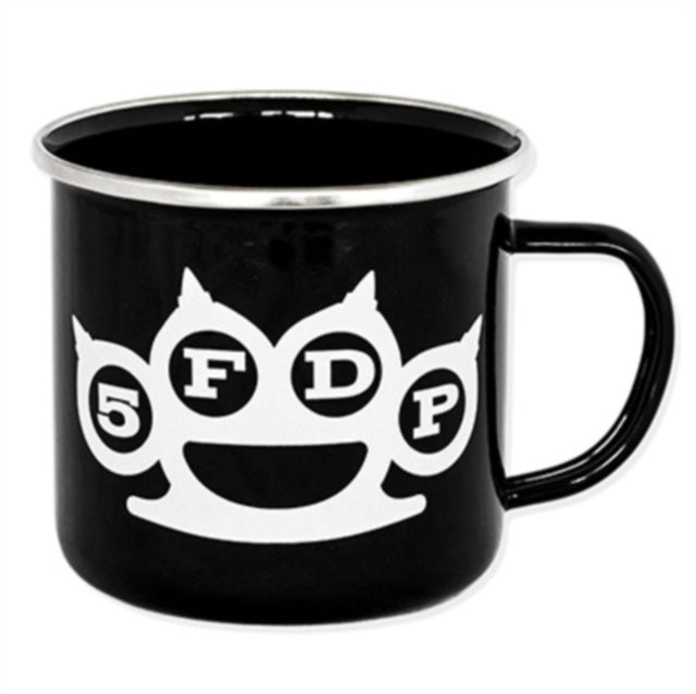 Five Finger Death Punch Mug - Five Finger Death Punch Knuckle And Hand (Enamel) Mug