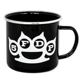 Five Finger Death Punch Mug - Five Finger Death Punch Knuckle And Hand (Enamel) Mug