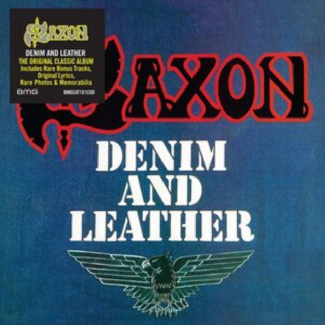 Saxon CD - Denim And Leather