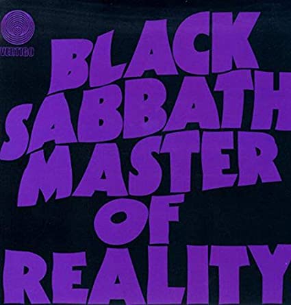 Black Sabbath LP Vinyl Record - Master Of Reality