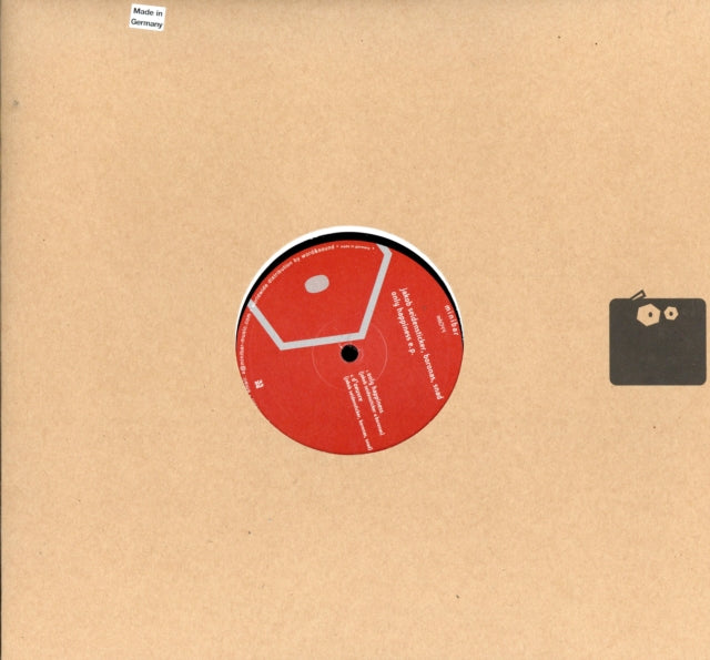 Jakob Seidensticker / Boronas & Snad 12Inch - Only Happiness Ep