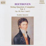 Kodaly Quartet CD - Beethoven String Quartets 1 2